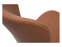 Silla de escritorio moderna marrón JOSH^Miliboo Outlet
