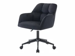 Vente-unique Silla De Escritorio|Silla de escritorio terciopelo altura regulable - PEGA de Pascal Morabito