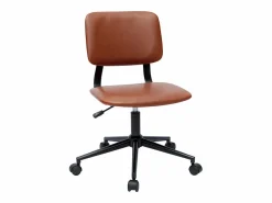 Silla de escritorio vintage marrón LAB^Miliboo Clearance