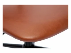 Silla de escritorio vintage marrón LAB^Miliboo Clearance