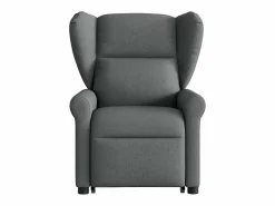 Sillón De Masaje|Silla de masaje reclinable de pie de tela gris oscuro SHL5630