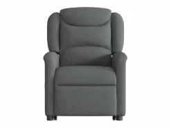 Silla de masaje reclinable de pie de tela gris oscuro SHL6255^ Clearance