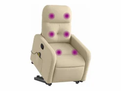 Sillón De Masaje|Silla de masaje reclinable de pie de tela color SHL7171