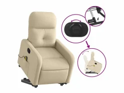 Sillón De Masaje|Silla de masaje reclinable de pie de tela color SHL7171
