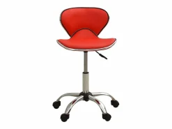 Silla de oficina de cuero sintético^vidaxl