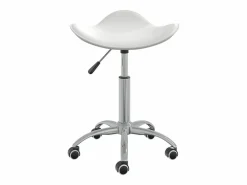 vidaxl Taburete De Oficina|Silla de oficina de cuero sintético