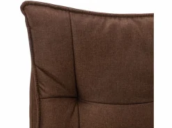 vidaxl Silla De Oficina|Silla de oficina de masaje de tela marrón