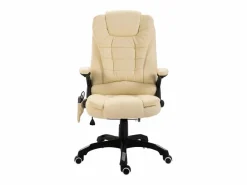 vidaxl Silla De Oficina|Silla de oficina de masaje de cuero sintético color