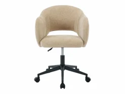 Vente-unique Silla De Escritorio|Silla de oficina de tela texturizada - ACACILIO