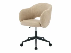 Vente-unique Silla De Escritorio|Silla de oficina de tela texturizada - ACACILIO