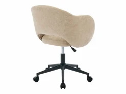 Vente-unique Silla De Escritorio|Silla de oficina de tela texturizada - ACACILIO
