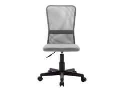 Silla de oficina de tela de malla 44x52x100 cm ES374693^