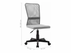 Silla de oficina de tela de malla 44x52x100 cm^Clicnbuy Best