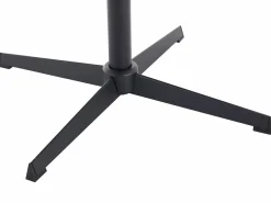 Vente-unique Silla De Escritorio|Silla de oficina de terciopelo y metal negro - CAPULI