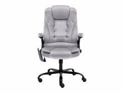 vidaxl Silla De Oficina|Silla de oficina de terciopelo claro
