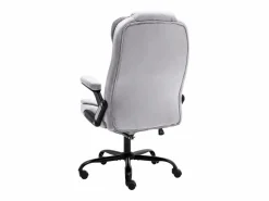 vidaxl Silla De Oficina|Silla de oficina de terciopelo claro
