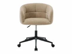 Vente-unique Silla De Escritorio|Silla de oficina en tejido texturizado - NOMITIO