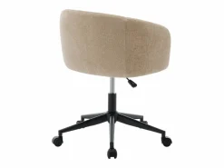 Vente-unique Silla De Escritorio|Silla de oficina en tejido texturizado - NOMITIO
