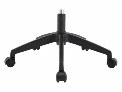 Vente-unique Silla de oficina en tela en color - VATISTA Negro Best