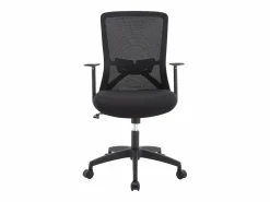 Silla de oficina en tela y en color - DELVORA^Vente-unique