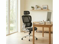 ADEC Silla De Escritorio|Silla de oficina Ergo altura regulable transpirable 118-124x70x70 cm