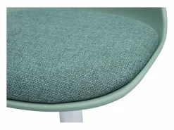 Miliboo Silla De Escritorio|Silla de oficina infantil diseño verde gris STEEVY