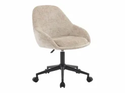 Vente-unique Silla De Escritorio|Silla de oficina pana altura ajustable - NAODY