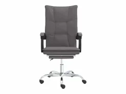 Silla de oficina reclinable cuero sintético^Clicnbuy New