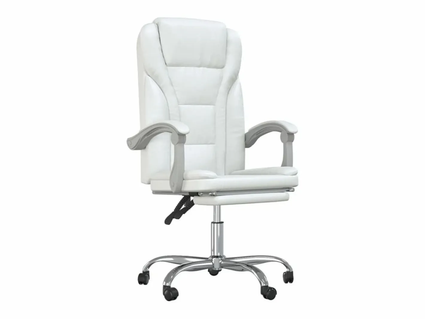 Clicnbuy Silla De Oficina|Silla de oficina reclinable cuero sintético
