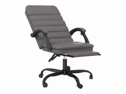 Clicnbuy Silla De Oficina|Silla de oficina reclinable masaje cuero sintético