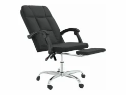 Silla de oficina reclinable cuero sintético^Clicnbuy New