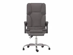 Silla de oficina reclinable masaje cuero sintético^Clicnbuy Outlet
