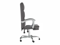 Clicnbuy Silla De Oficina|Silla de oficina reclinable cuero sintético