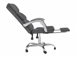 Clicnbuy Silla De Oficina|Silla de oficina reclinable cuero sintético