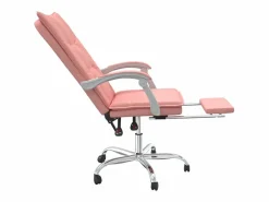 Clicnbuy Silla De Oficina|Silla de oficina reclinable cuero sintético
