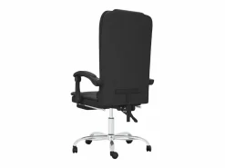 Silla de oficina reclinable masaje cuero sintético^Clicnbuy Online