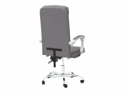 Silla de oficina reclinable cuero sintético^Clicnbuy Best