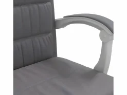 Silla de oficina reclinable cuero sintético^Clicnbuy Best