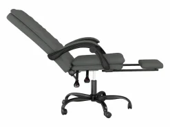 Clicnbuy Silla De Oficina|Silla de oficina reclinable de tela oscuro