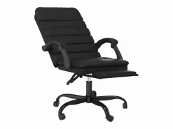 Clicnbuy Silla De Oficina|Silla de oficina reclinable masaje cuero sintético