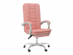 Silla de oficina reclinable cuero sintético^Clicnbuy Outlet