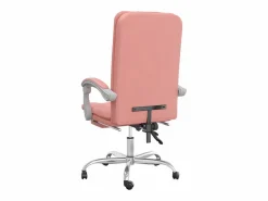 Silla de oficina reclinable cuero sintético^Clicnbuy Outlet