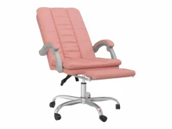 Silla de oficina reclinable cuero sintético^Clicnbuy Outlet