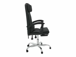 Silla de oficina reclinable masaje cuero sintético^Clicnbuy Discount
