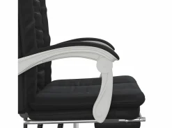 Silla de oficina reclinable cuero sintético^Clicnbuy Hot