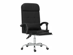 Clicnbuy Silla De Oficina|Silla de oficina reclinable masaje cuero sintético