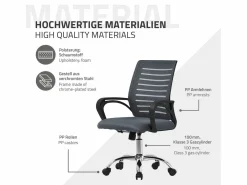 ML-DESIGN Silla Gaming|Silla de oficina Silla de escritorio ergonómica Silla de ordenador Silla de jueg