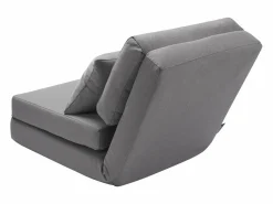 Silla de Suelo SucceBuy Silla de Suelo Convertible con 5 Posiciones Ajustables, Sofá Cama Tapizado con Respaldo Ajustable, Estructura de Metal y Cojín^ Sale