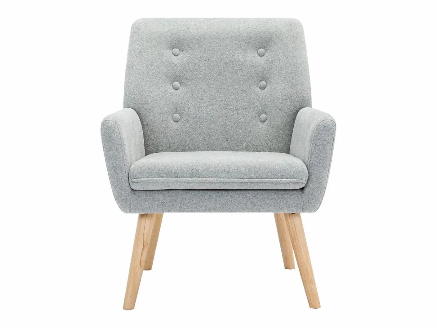 Silla de tela . Estilo escandinavo. SERINO^Vente-unique Discount