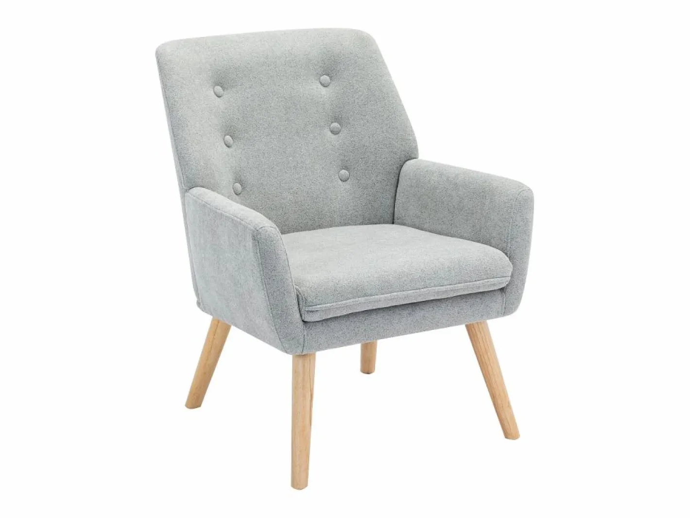 Silla de tela . Estilo escandinavo. SERINO^Vente-unique Discount